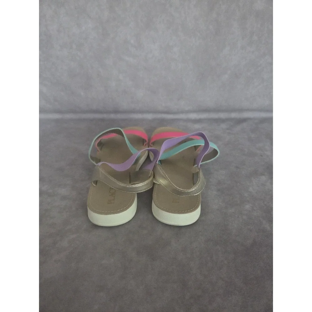 Childrens Place Girls Sandals Size 4 Multi Color